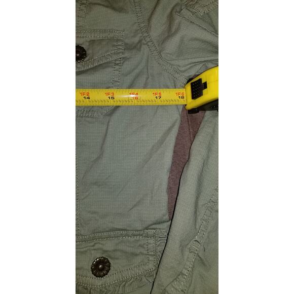 Ladies Dress Barn olive green barn jacket or top - Picture 9 of 9